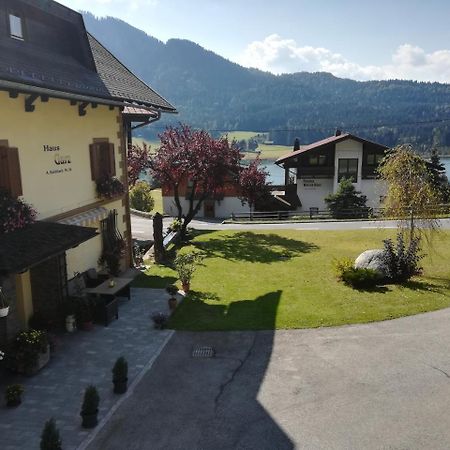 Ferienwohnung Haus Garz Weissensee Exterior foto