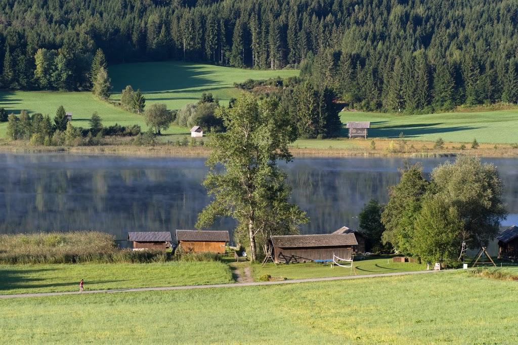 Ferienwohnung Haus Garz Weissensee Exterior foto