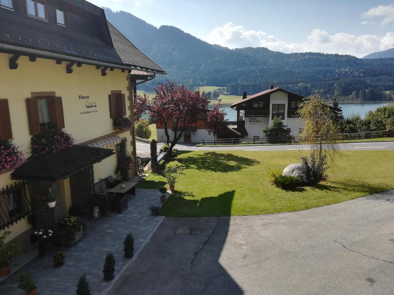 Ferienwohnung Haus Garz Weissensee Exterior foto
